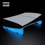 Morpiq Horizontal Stand Compatible with PS5 Slim (Digital Edition) – Glow in the Dark