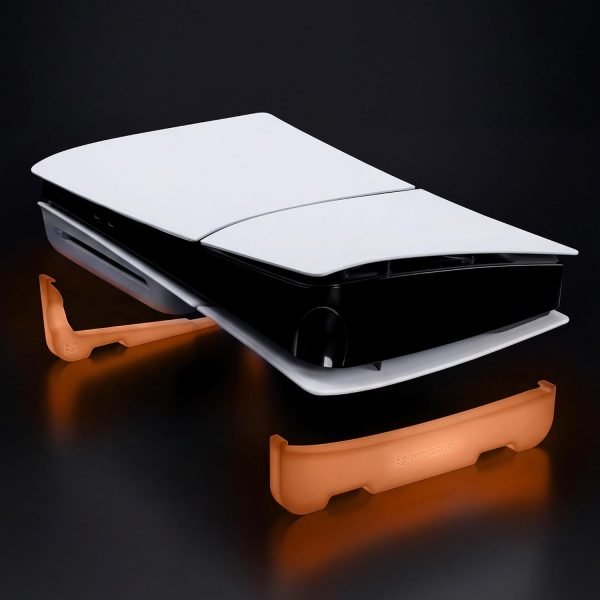 Morpiq Horizontal Stand Compatible with PS5 Slim (Disc Edition) - Glow in the Dark